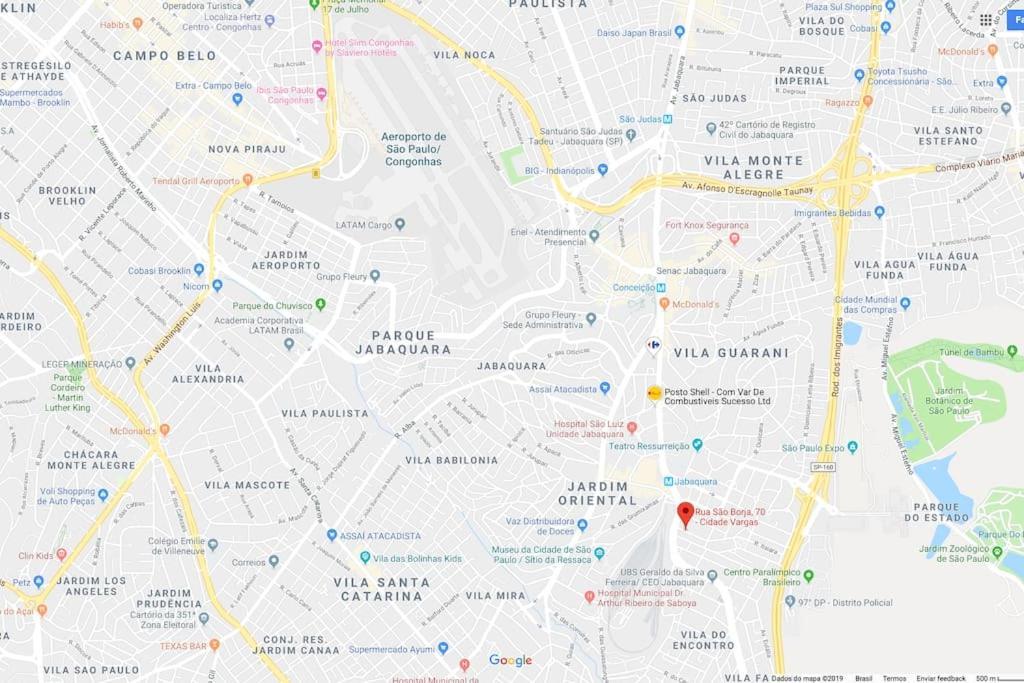 Studio Mobiliado-Metro Jabaquara E Spexpo Leilighet São Paulo Eksteriør bilde
